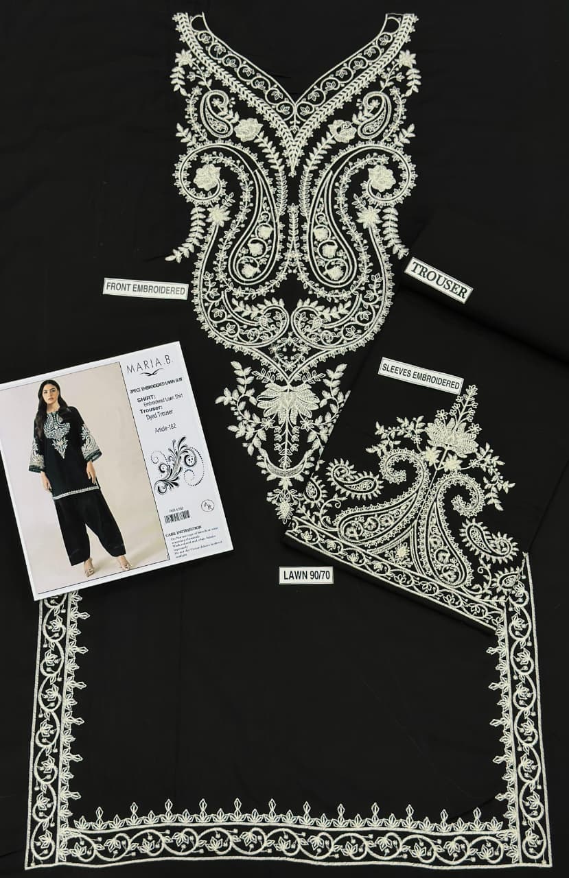 Lawn Embroided
