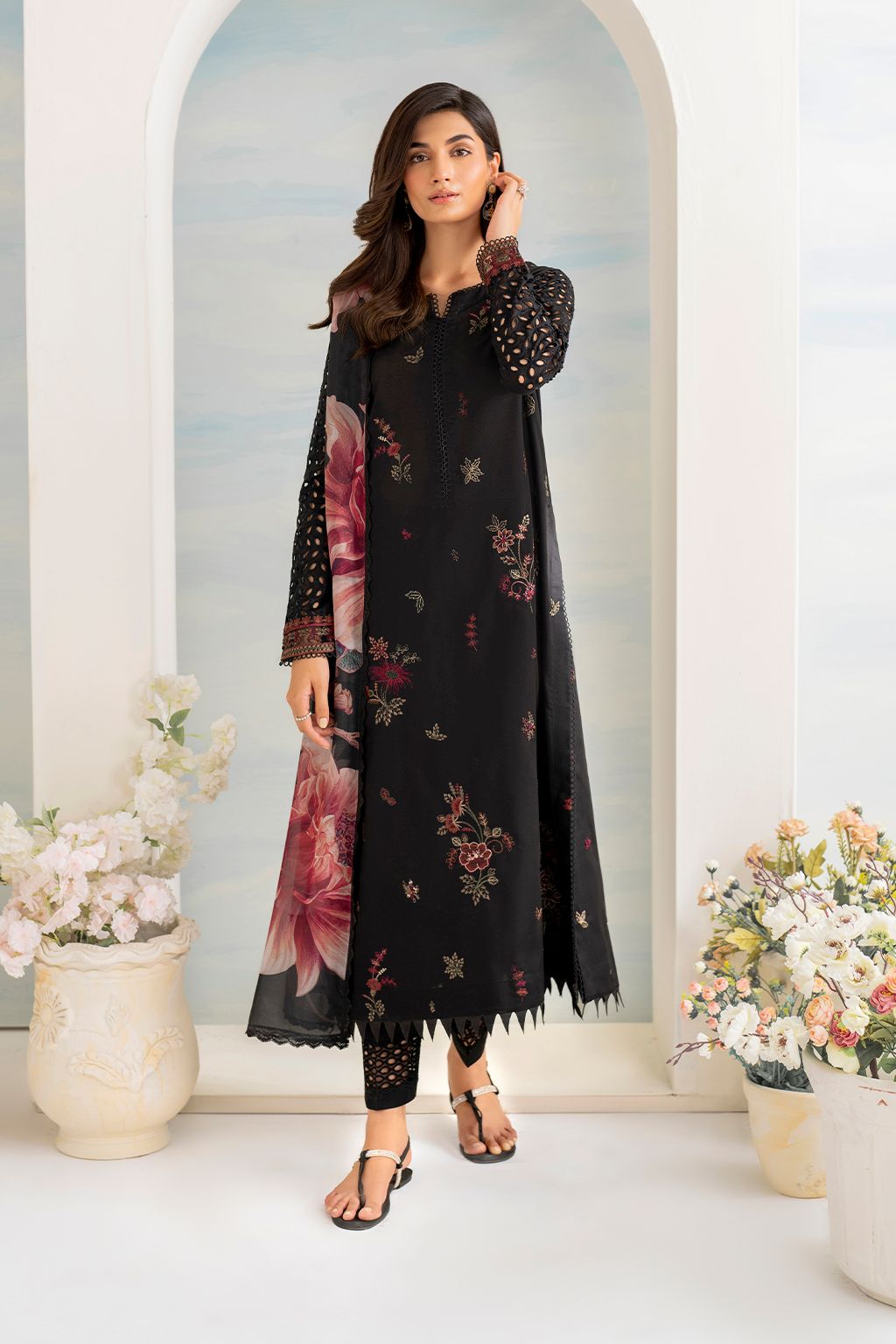 Lawn Embroided