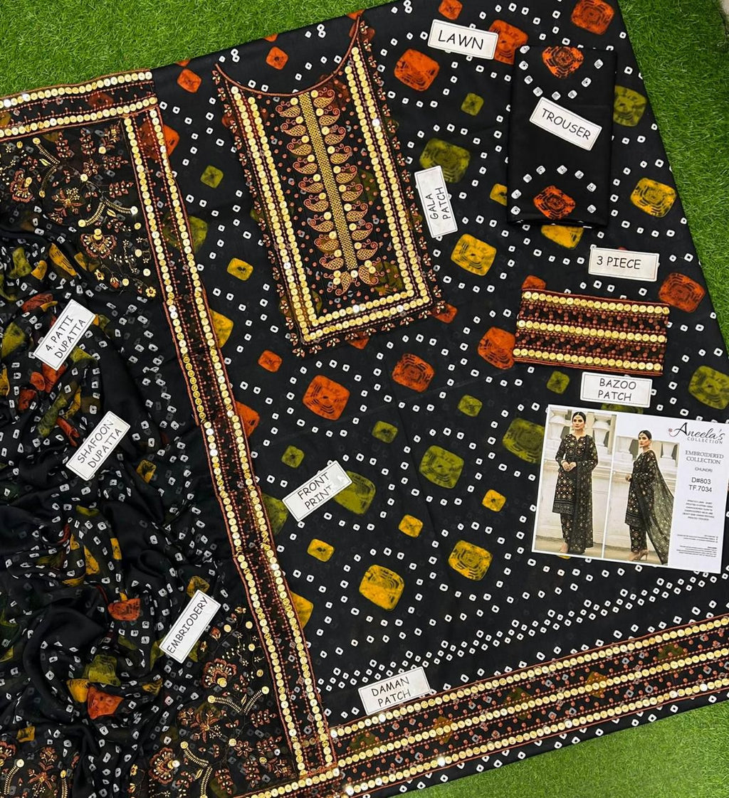 Fabric Lawn 3pc