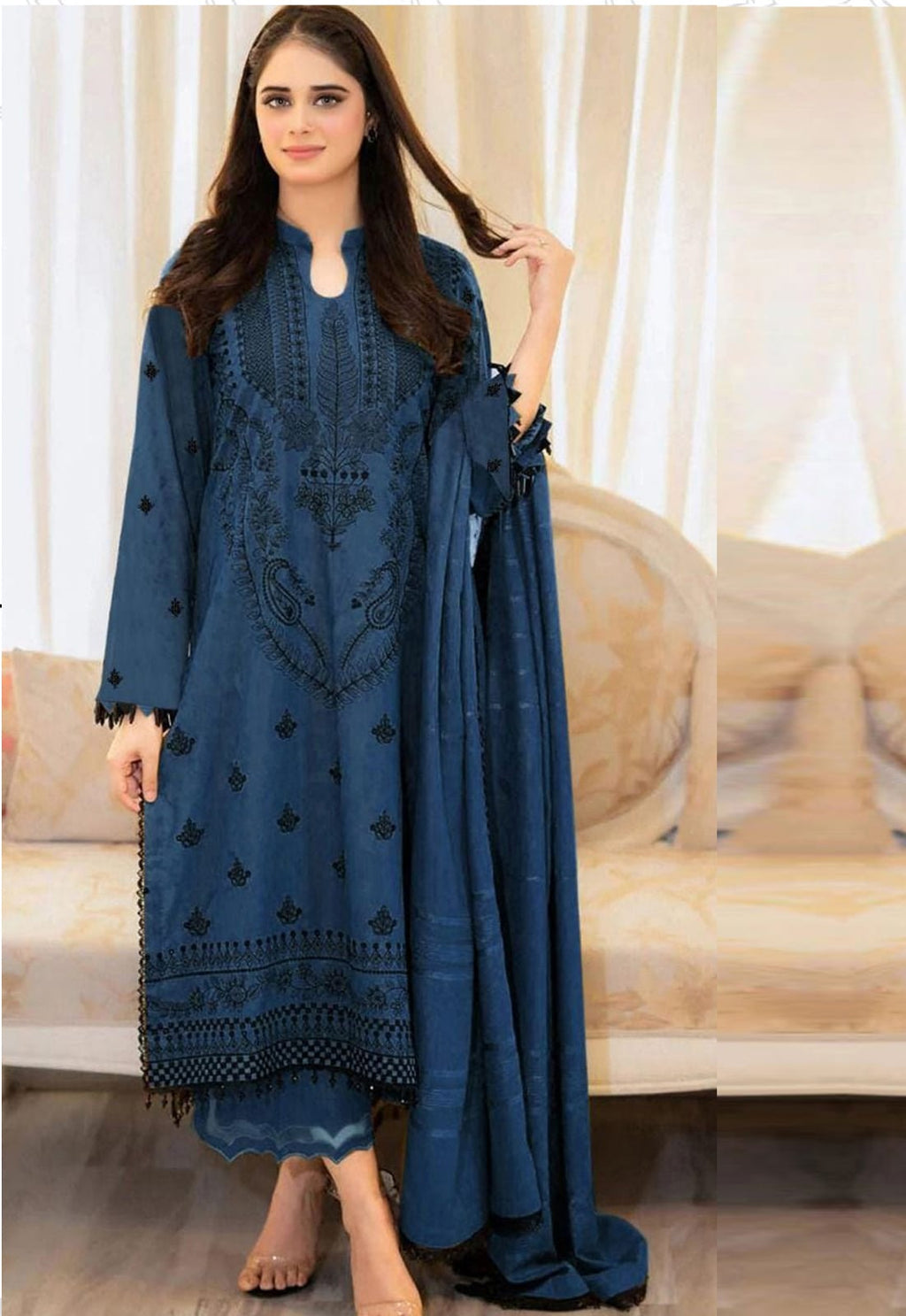 Lawn Embroided