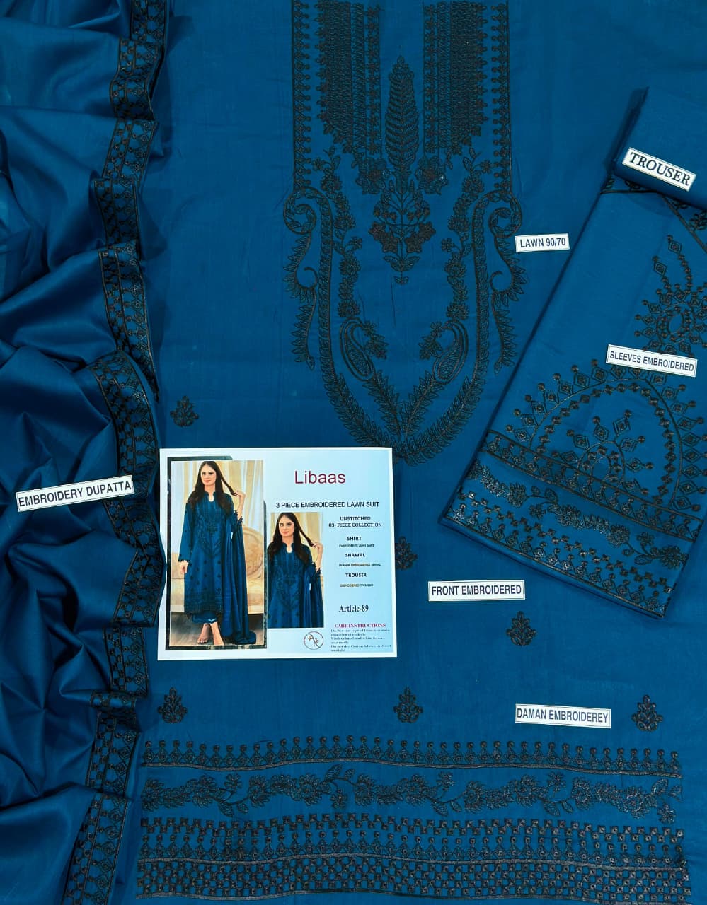 Lawn Embroided