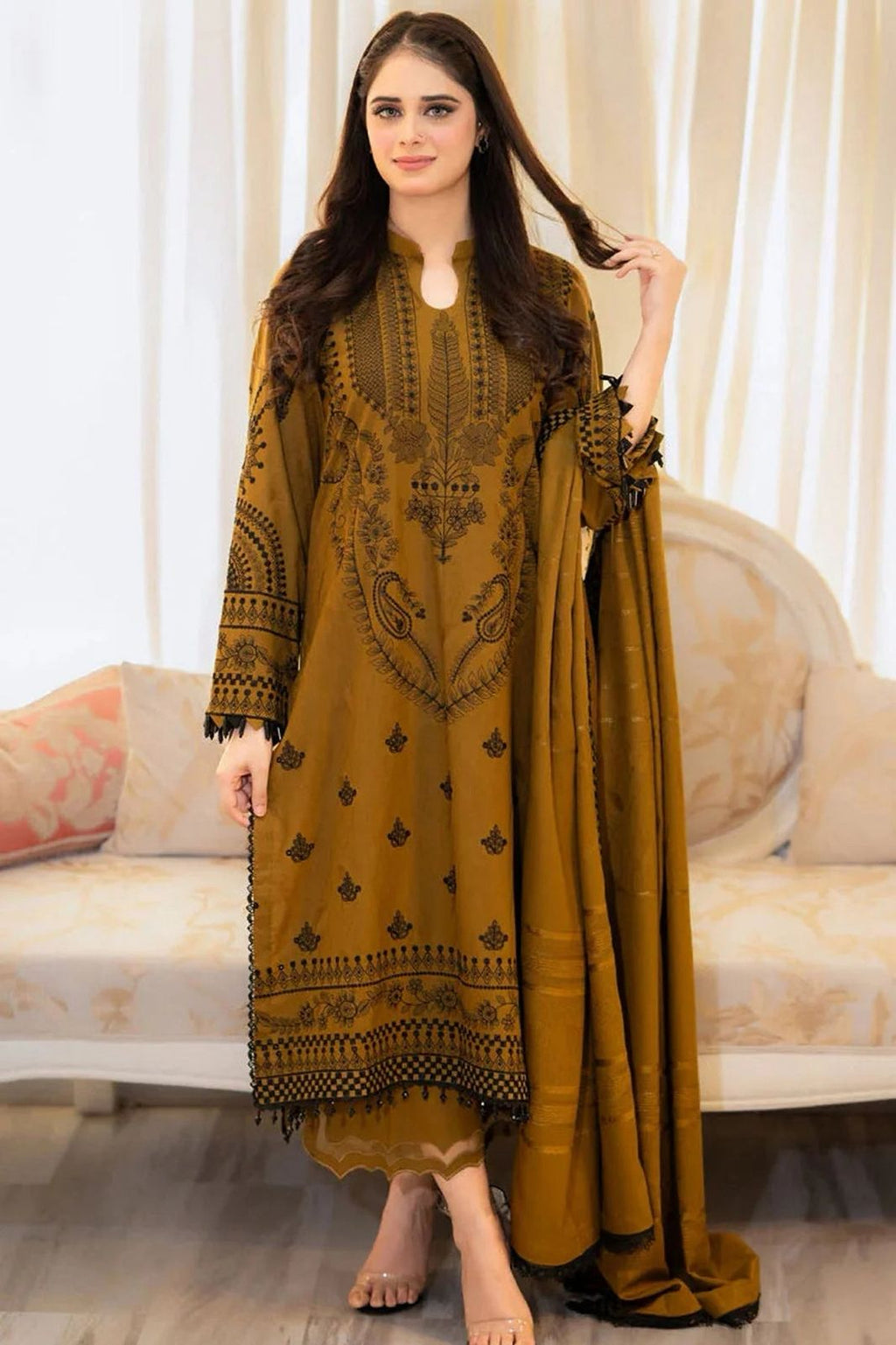 Lawn Embroided