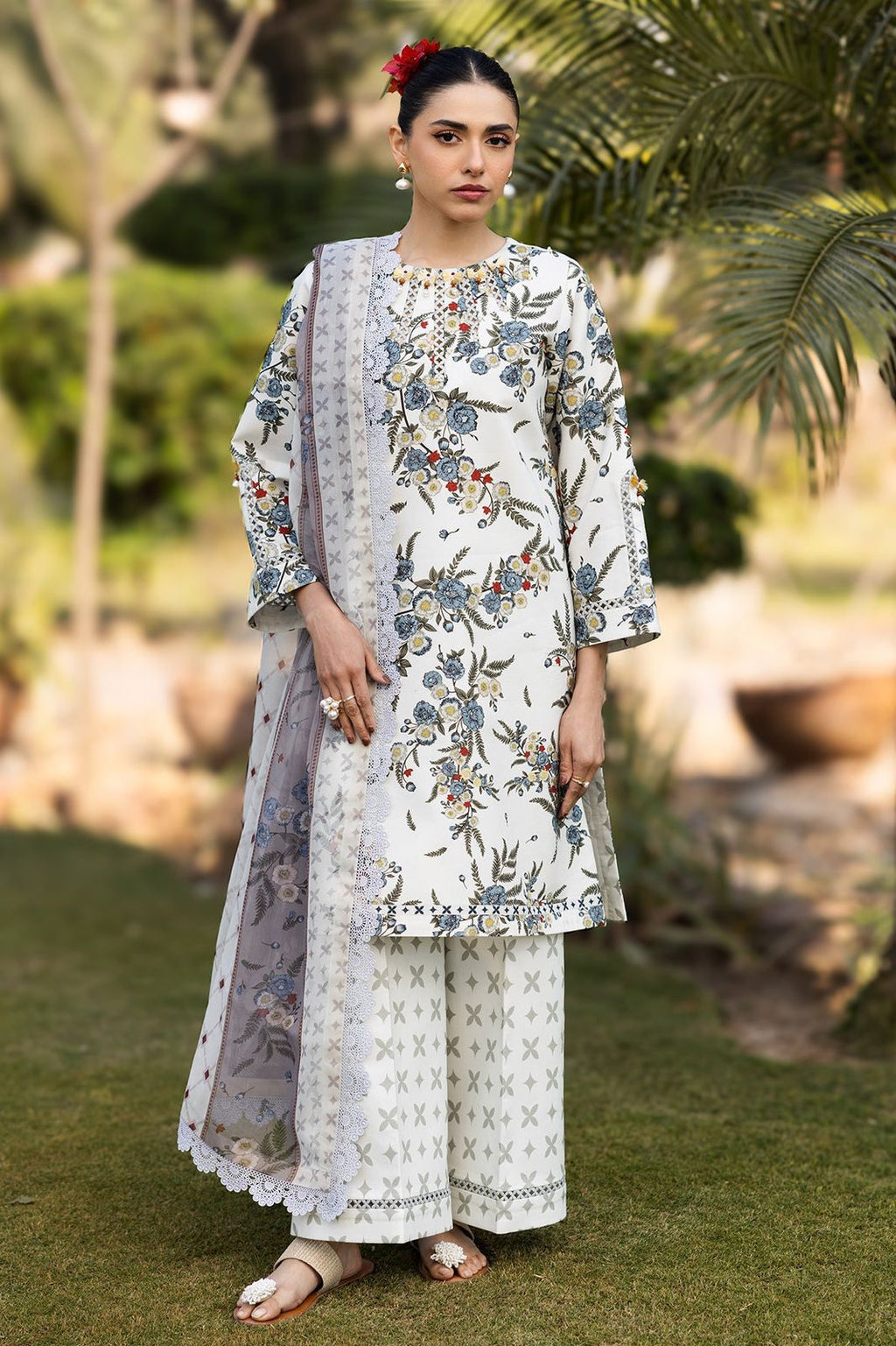Lawn Printed