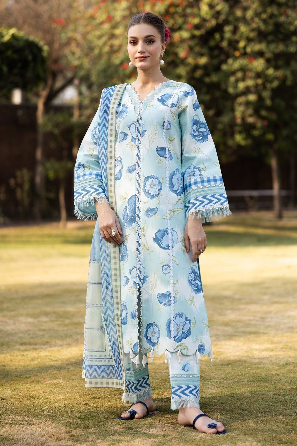 Lawn Printed