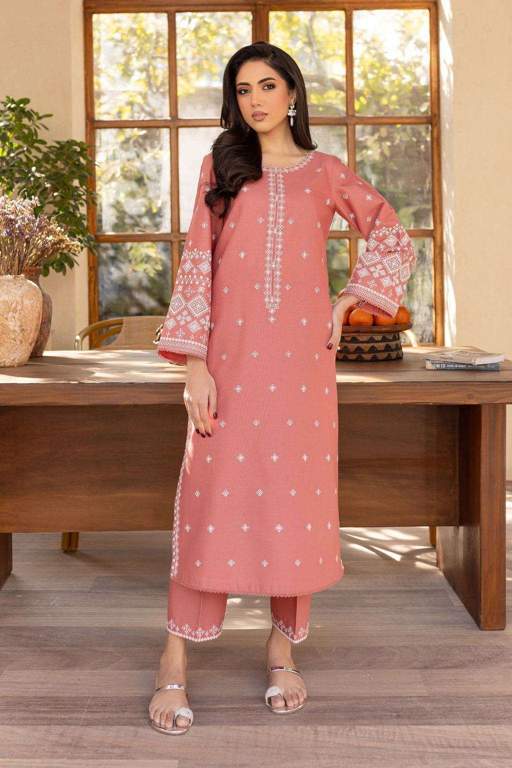 Lawn Embroided