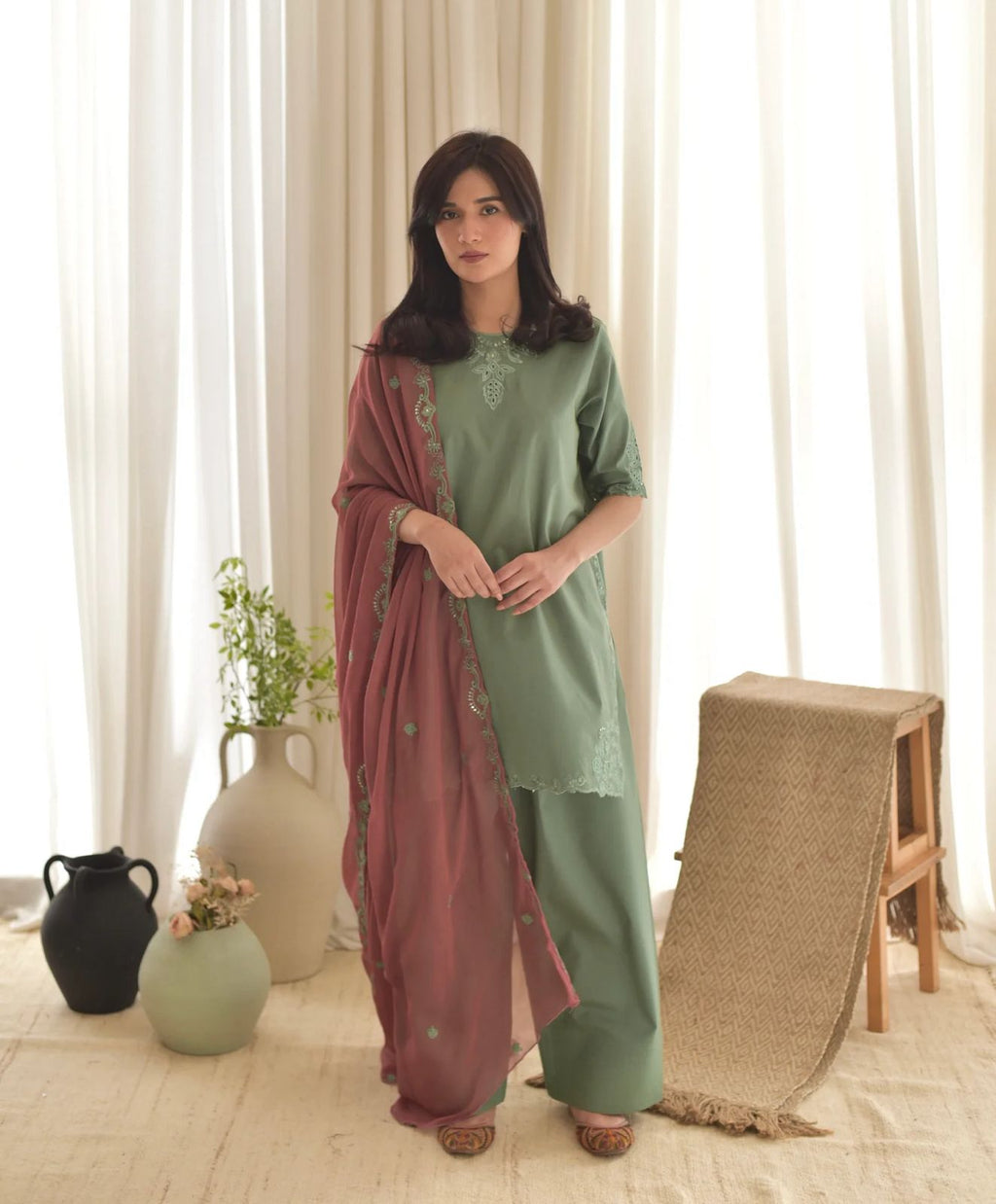 Lawn Embroided
