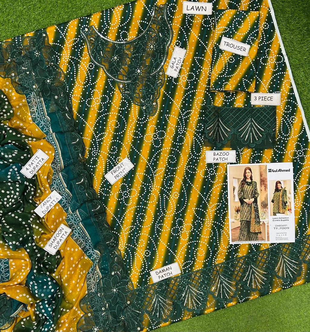 Lawn Embroided