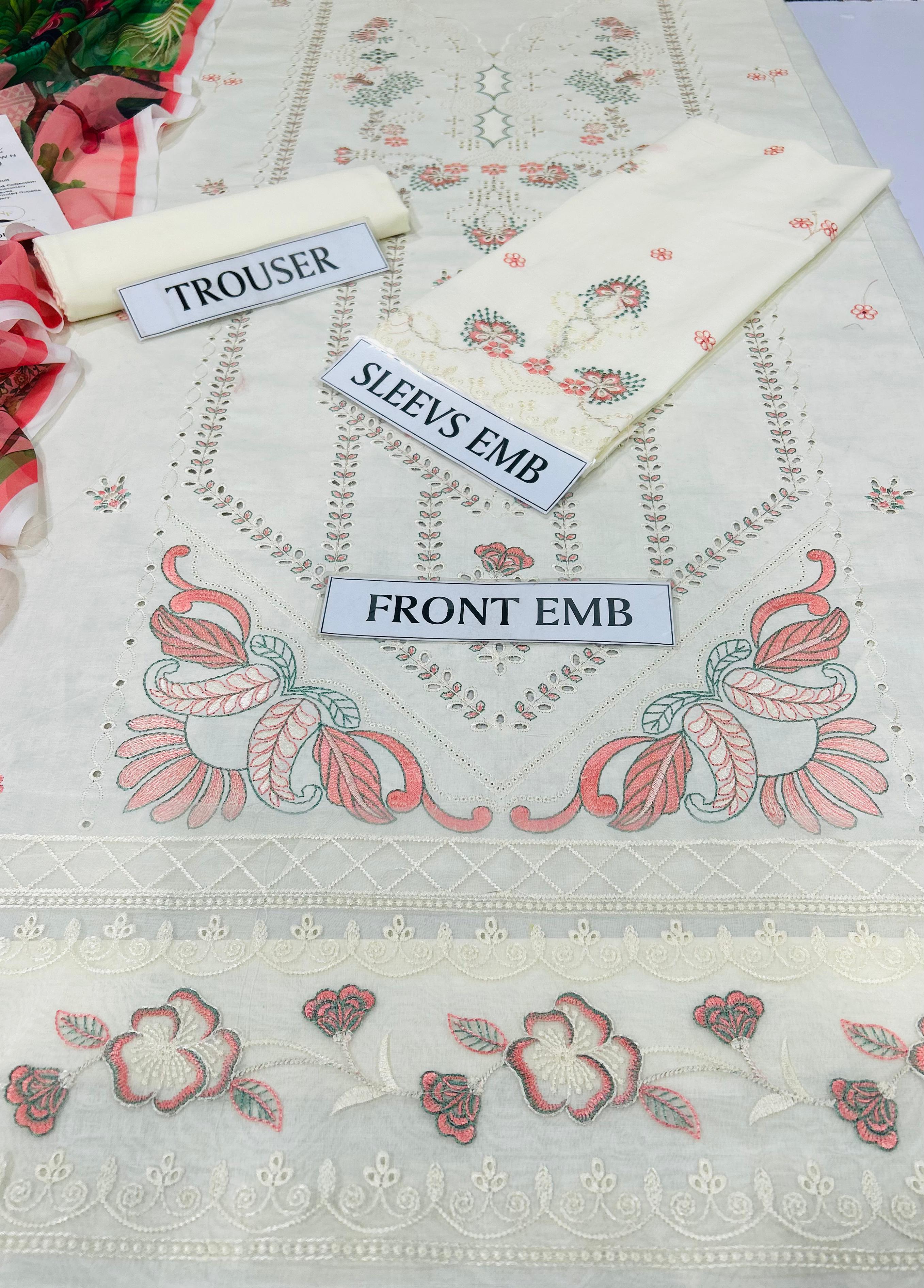 Lawn Embroided