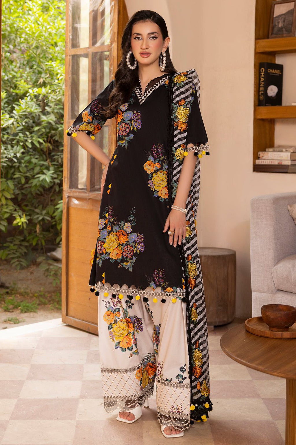 Lawn Printed