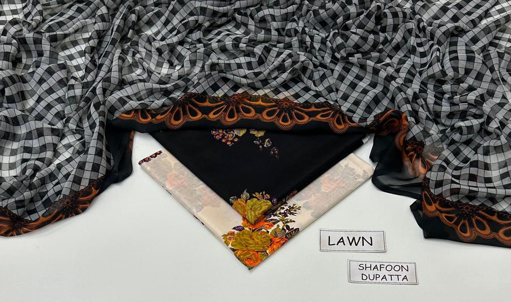 Lawn Printed