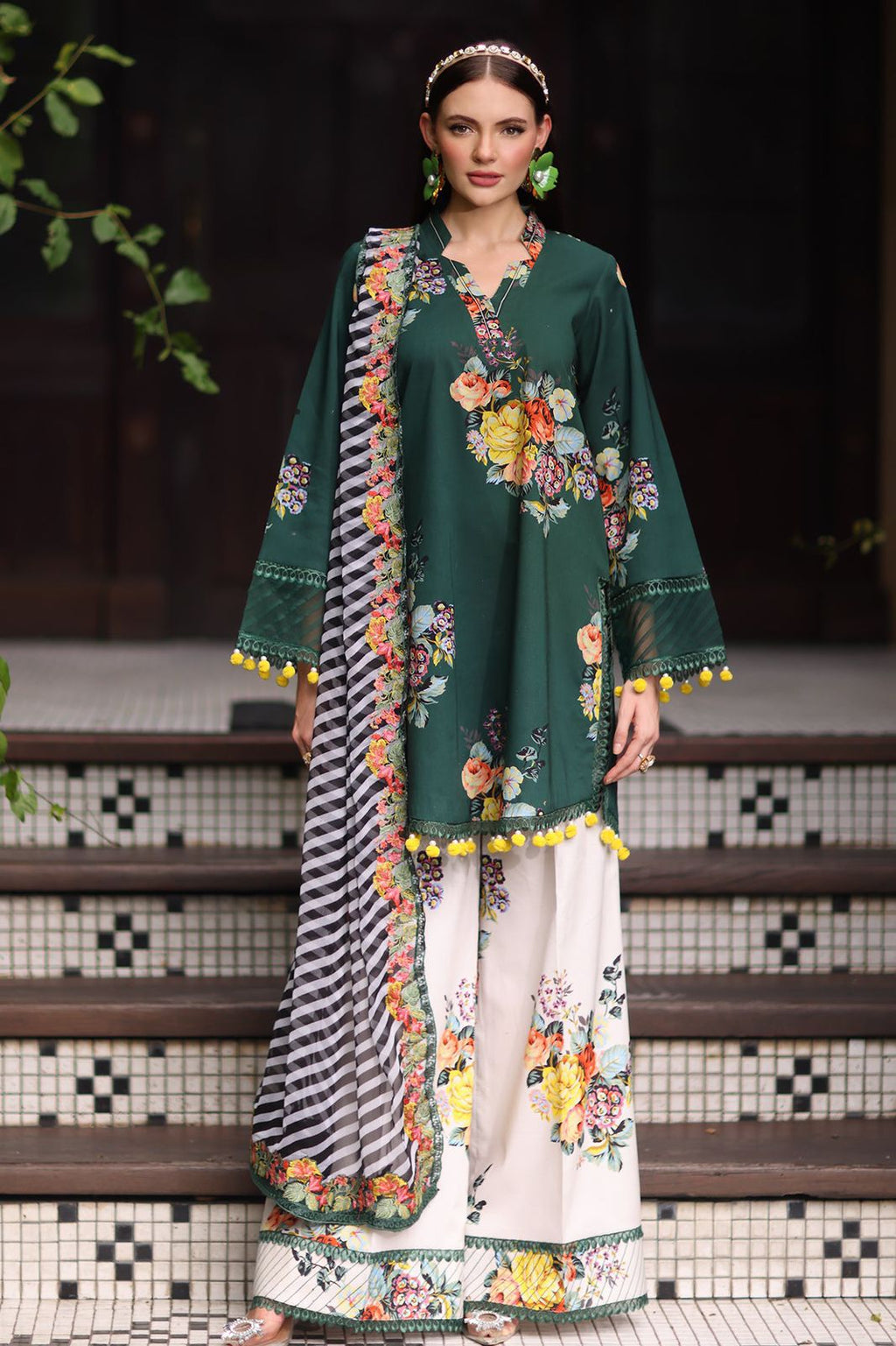 Lawn Printed
