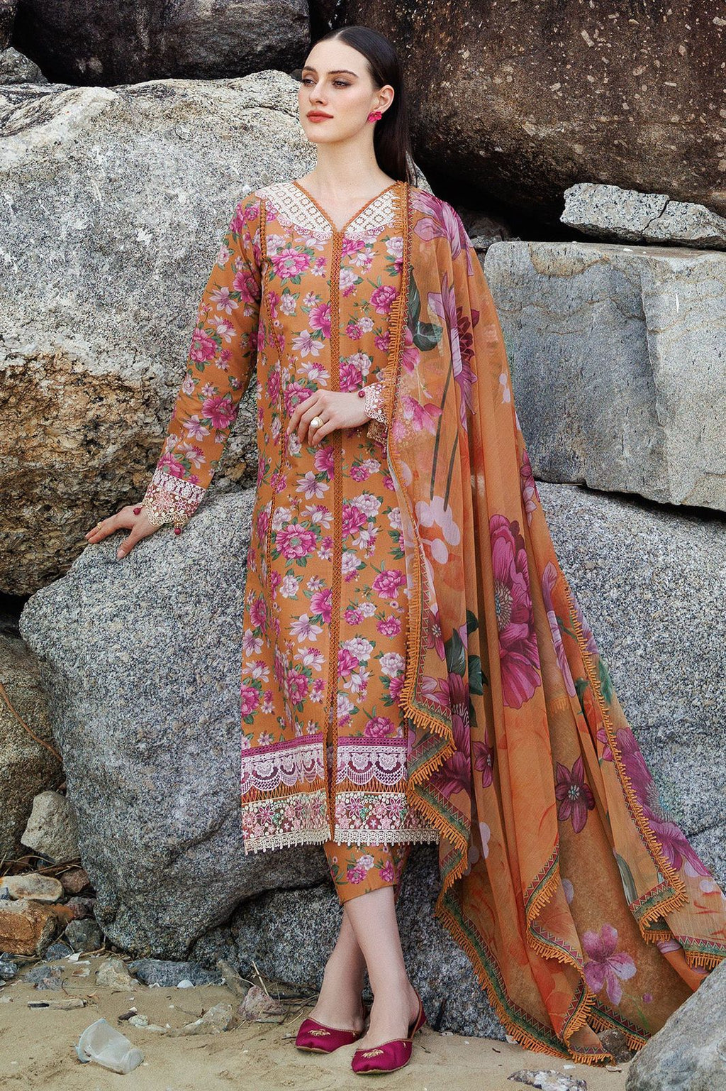 Lawn Embroided