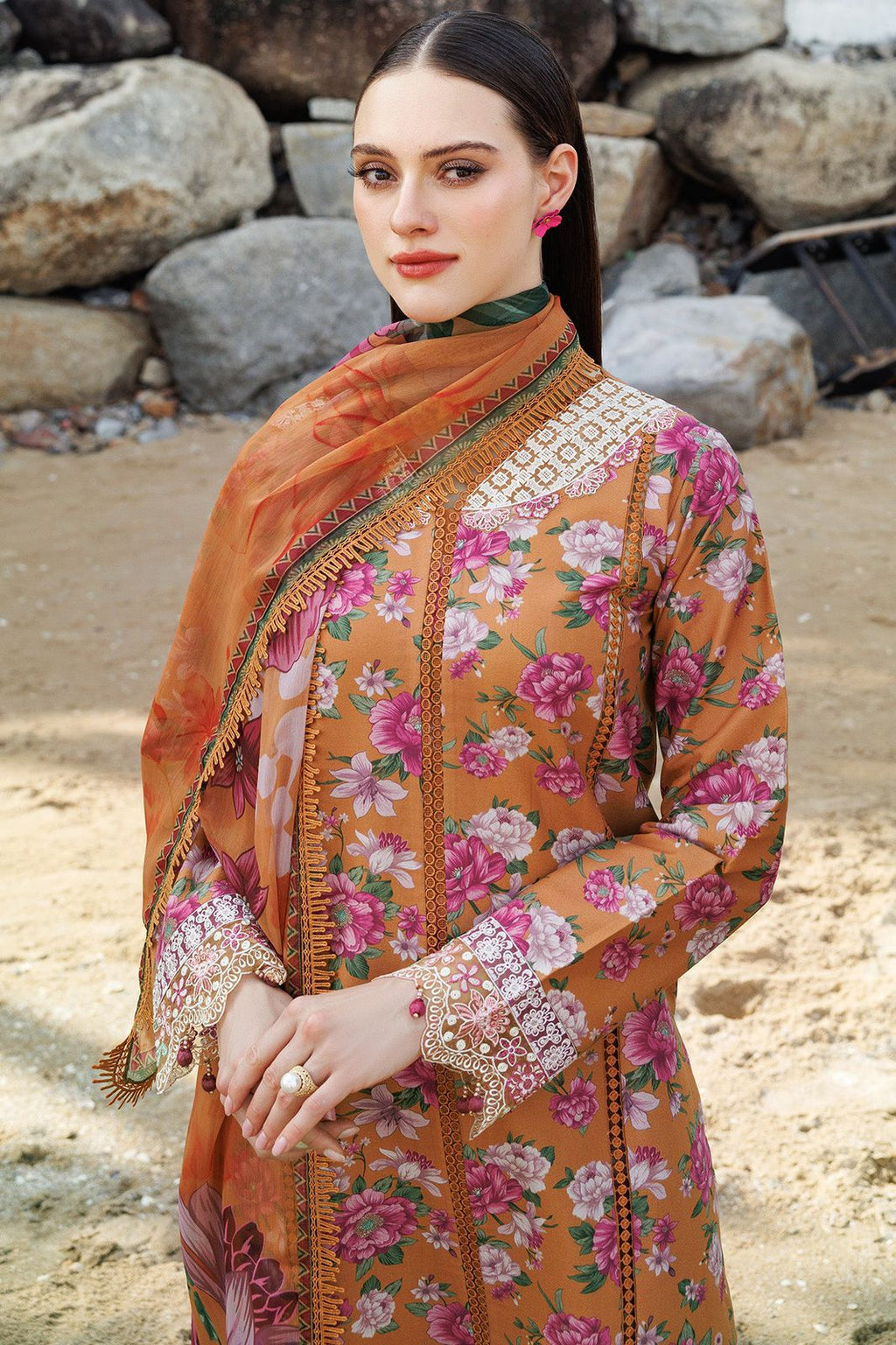 Lawn Embroided