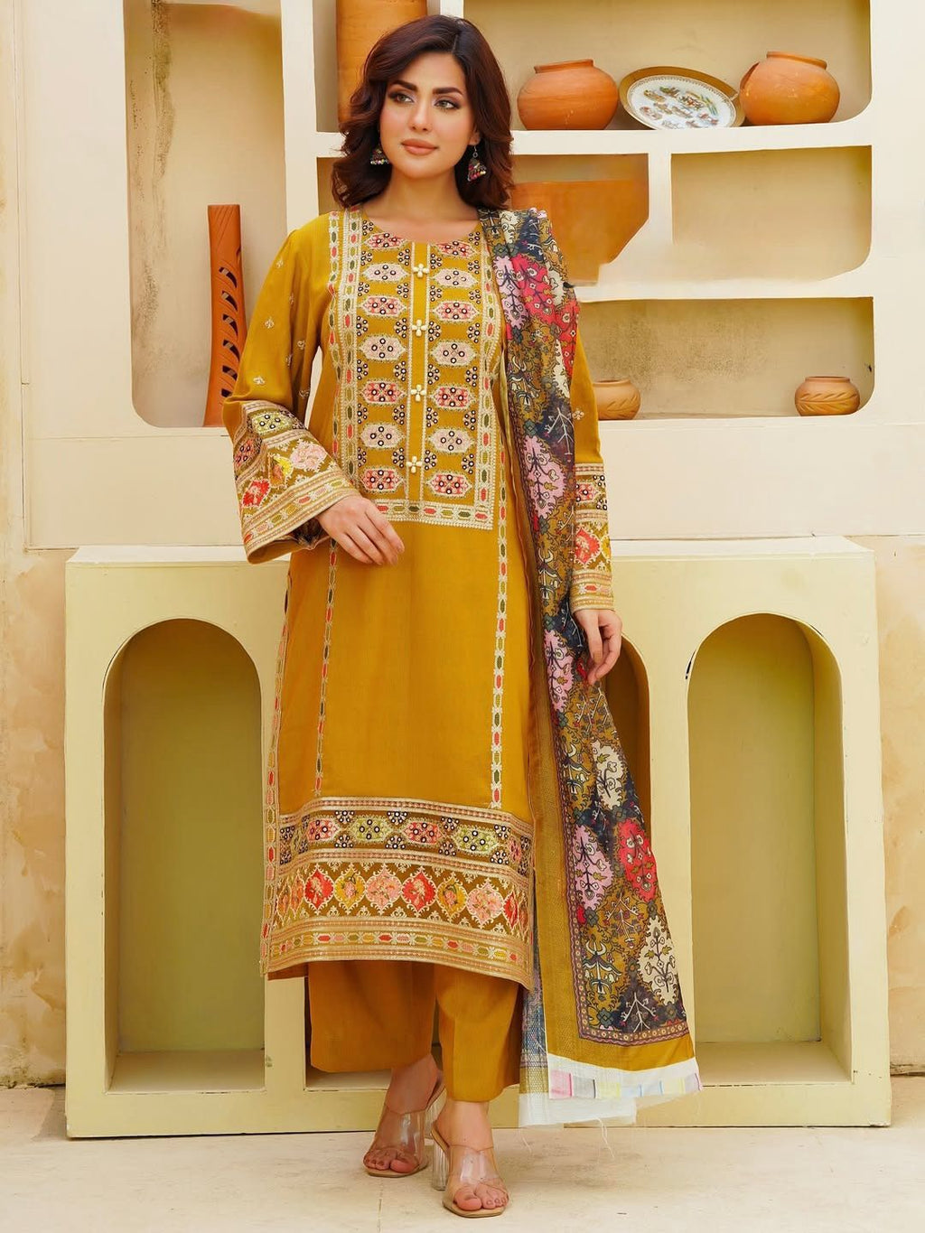 Lawn Embroided