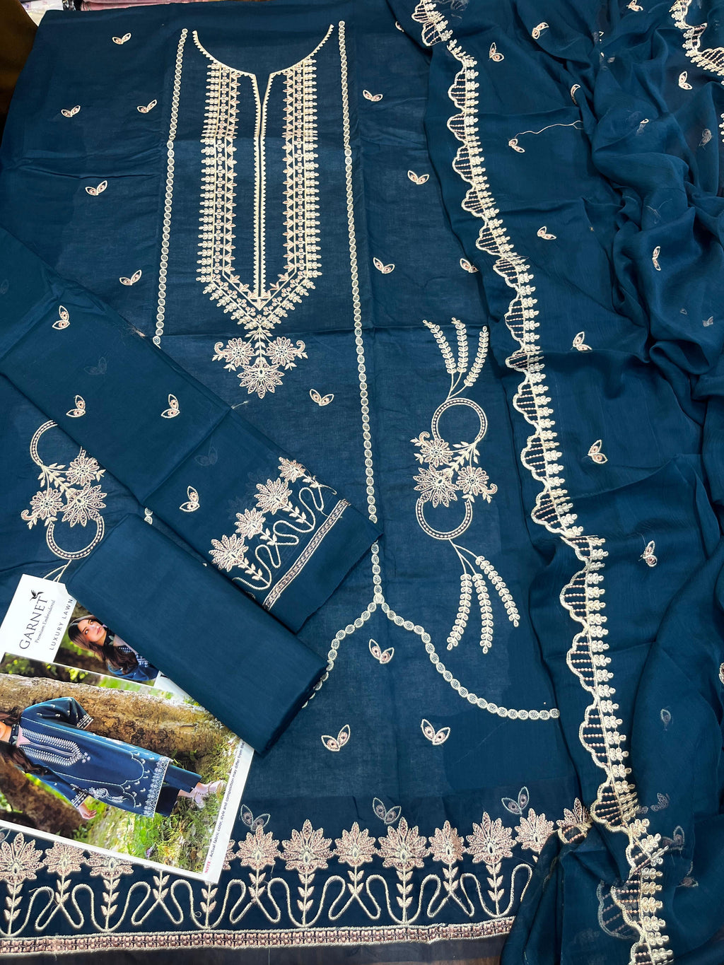 Lawn Embroided