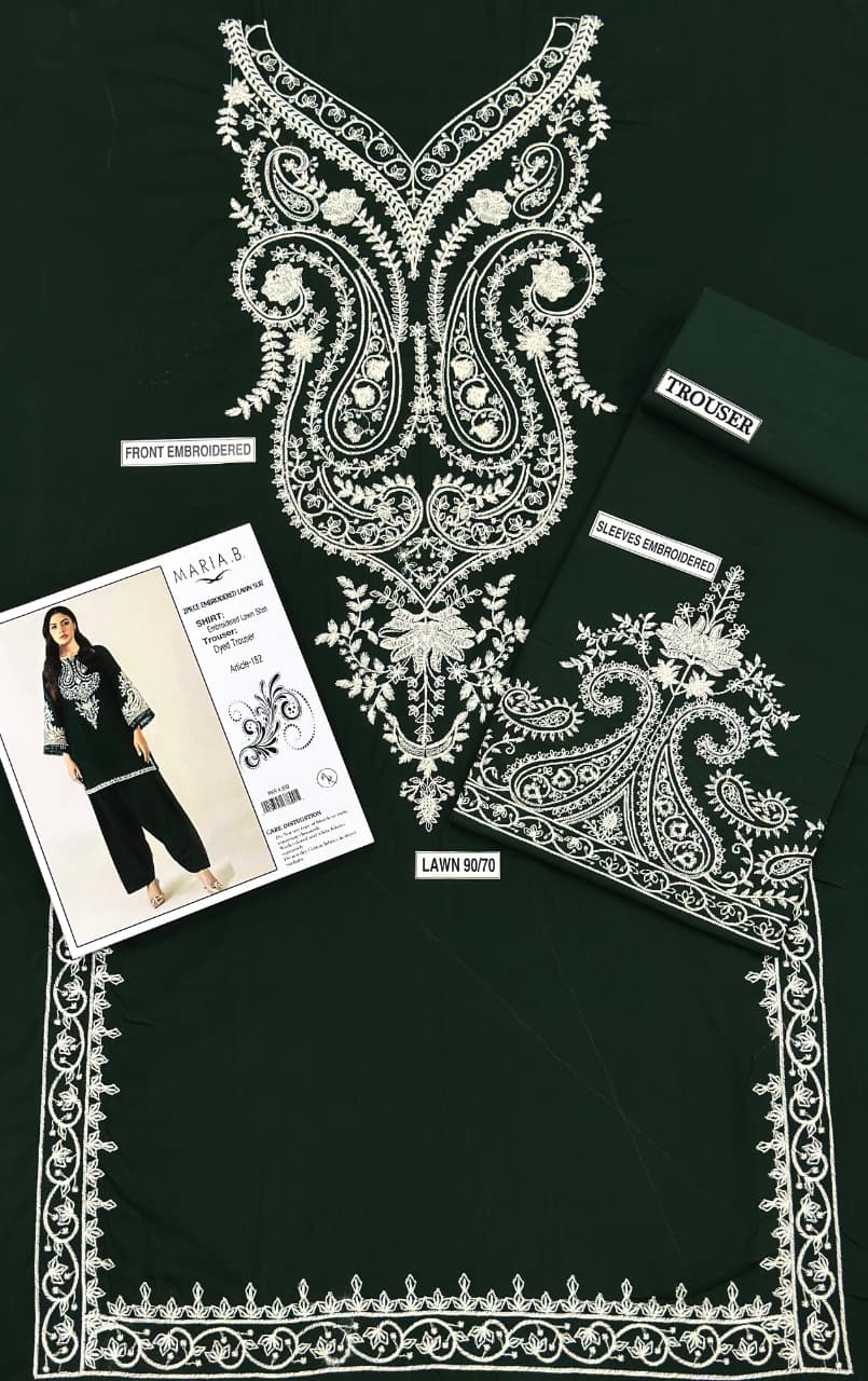 Lawn Embroided