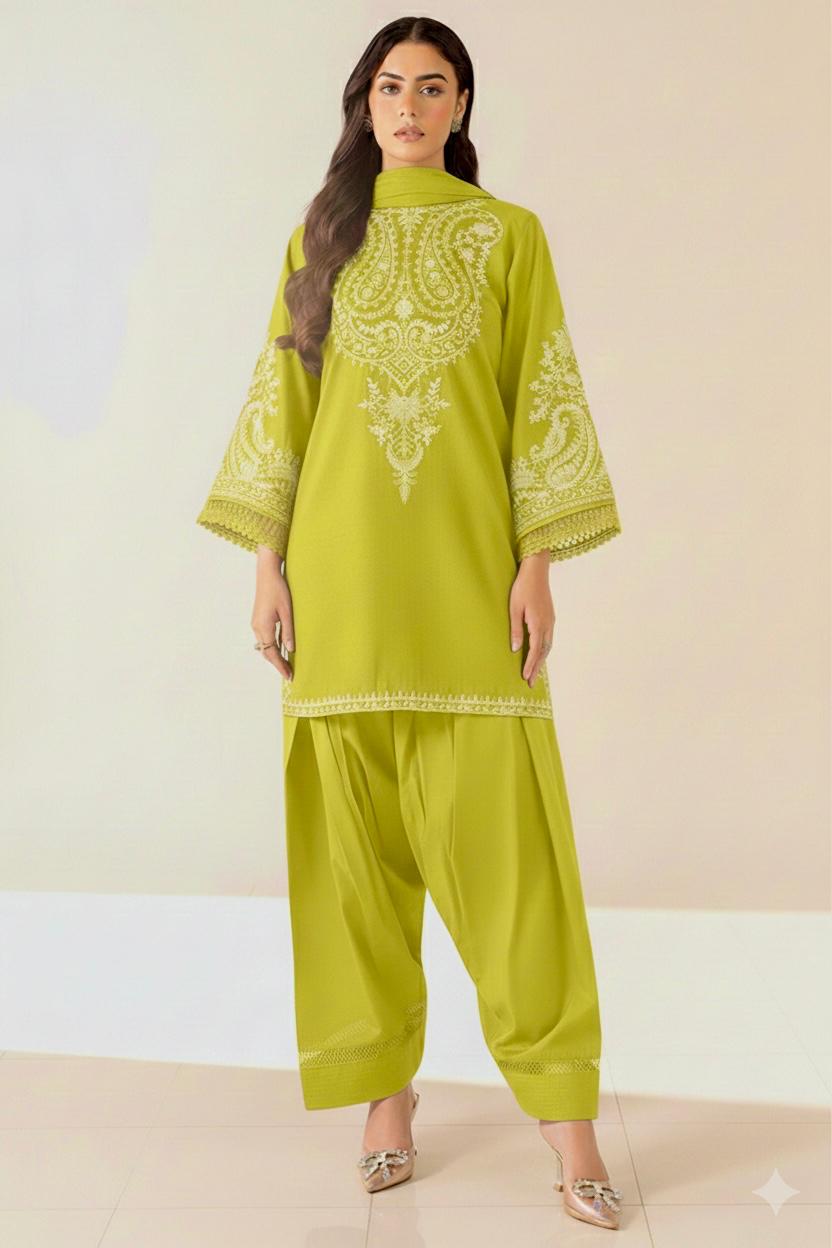 Lawn Embroided