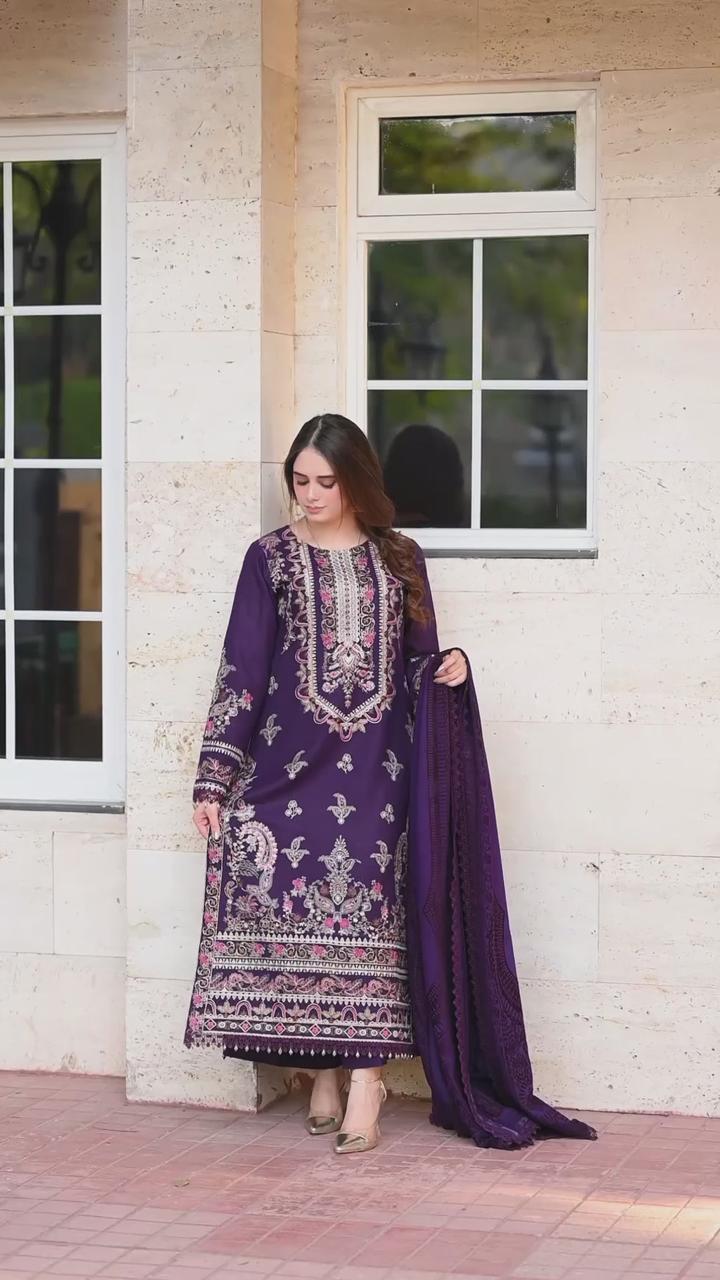 Lawn Embroided