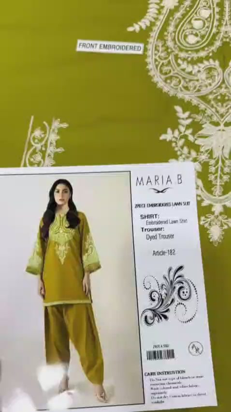 Lawn Embroided
