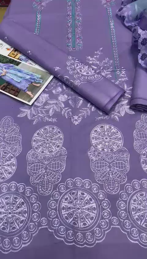Lawn Embroided