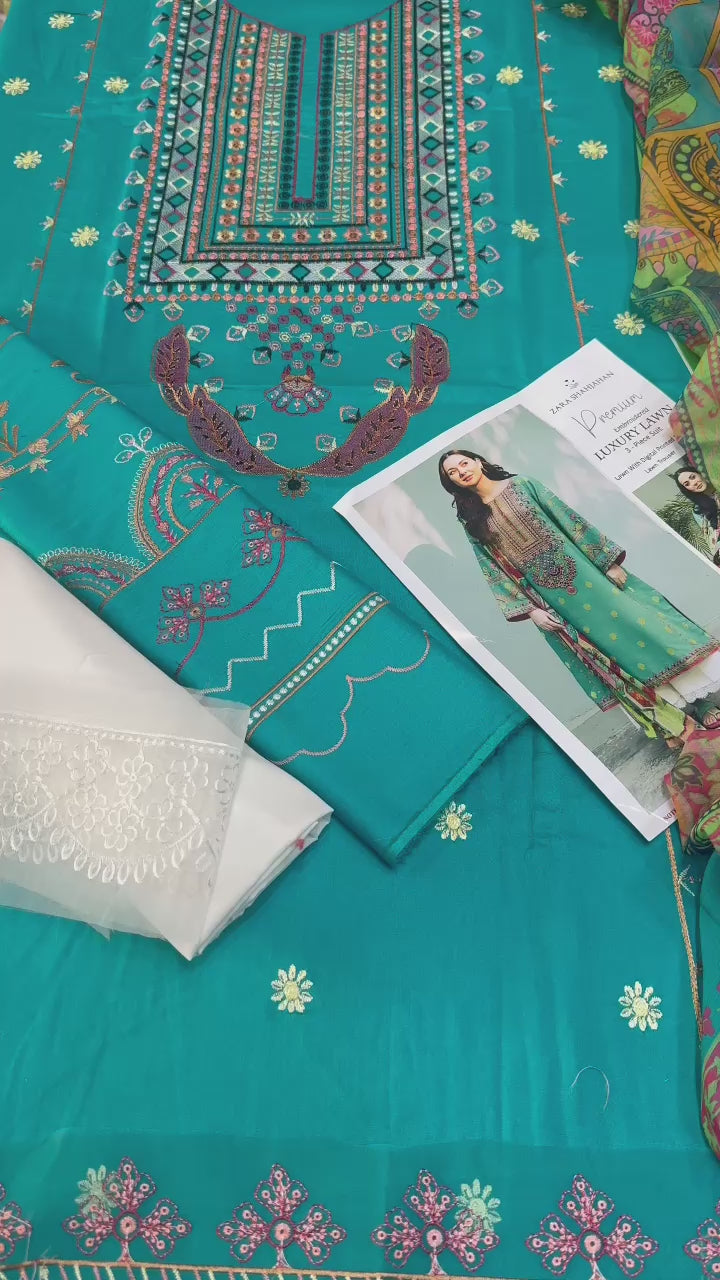 Lawn Embroided