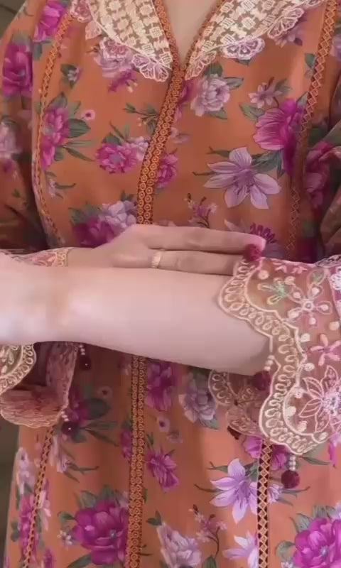 Lawn Embroided